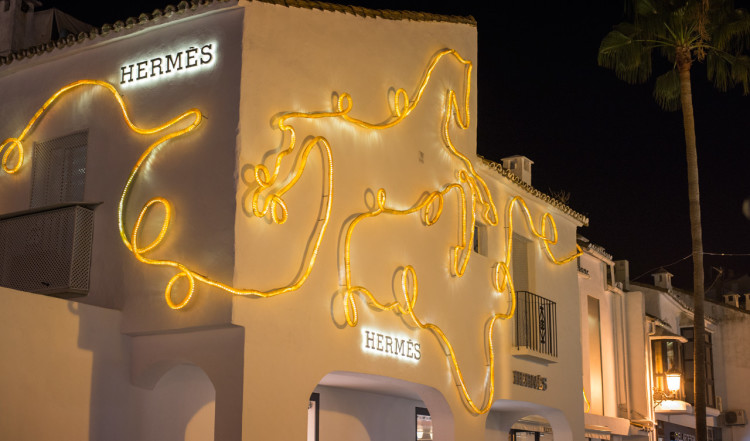 Märkesbutiker i Puerto Banús