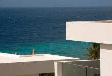 Utsikt från Ocean View terass, Papagayo Beach and Design Hotel, Jan Thiel, Curacao
