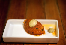 Förrätt på Zest Restaurang, Curacao