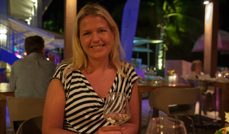 Anki på Zest Restaurang, Curacao