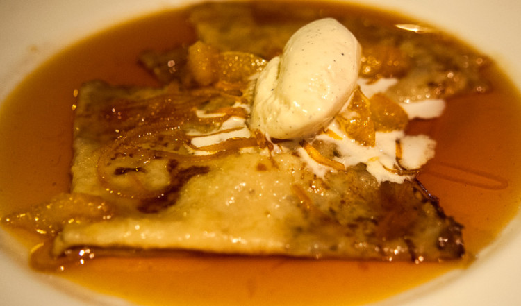 Dessert på Zest Restaurang, Curacao