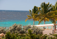 På väg till stranden, Papagayo Beach and Design Hotel, Curacao