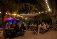 Zest Cafe på stranden i Jan Thiel, Curacao