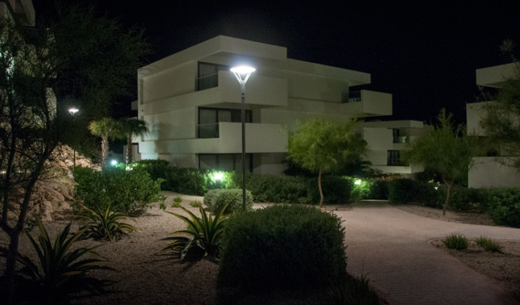 Kvällsvy vid Papagayo Beach and Design Hotel, Curacao