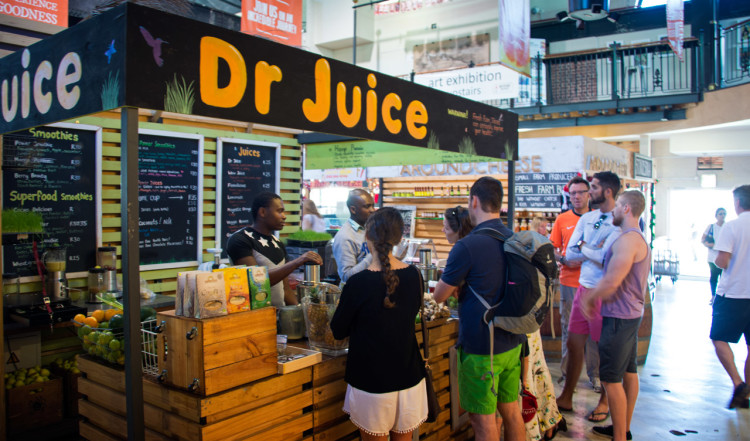 Dr Juice serverar fantastiska nypressade juicer och smothies