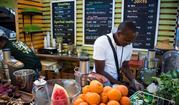 Dr Juice, en favorit i Waterfront