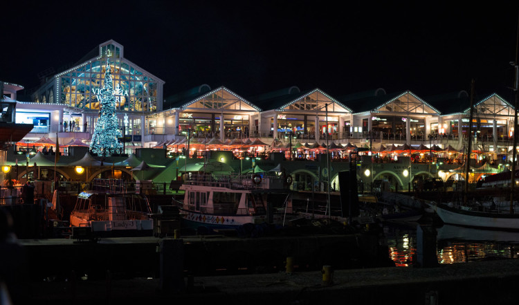 Waterfront by night