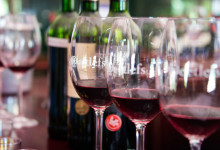 Vinprovning på Deetlefs Wine Estate
