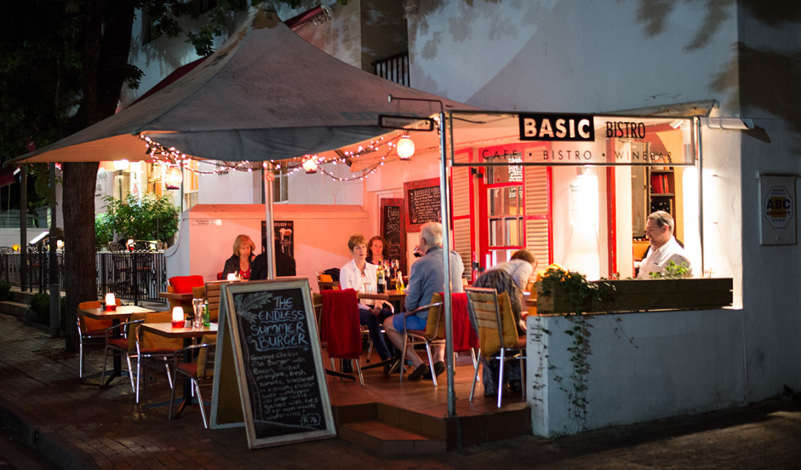 Basic Bistro i Stellenbosch, Sydafrika