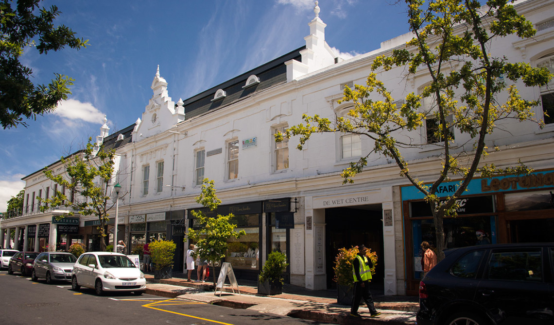 Huvudgata i Stellenbosch
