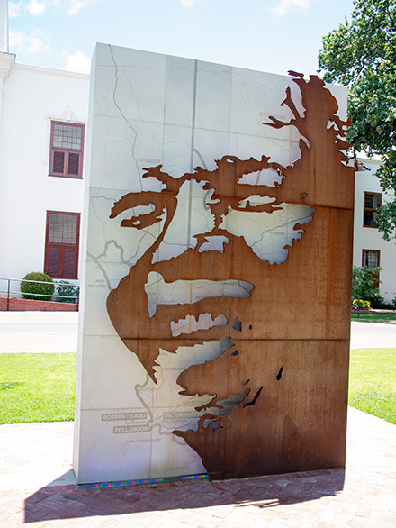Nelson Mandela Square i Stellenbosch
