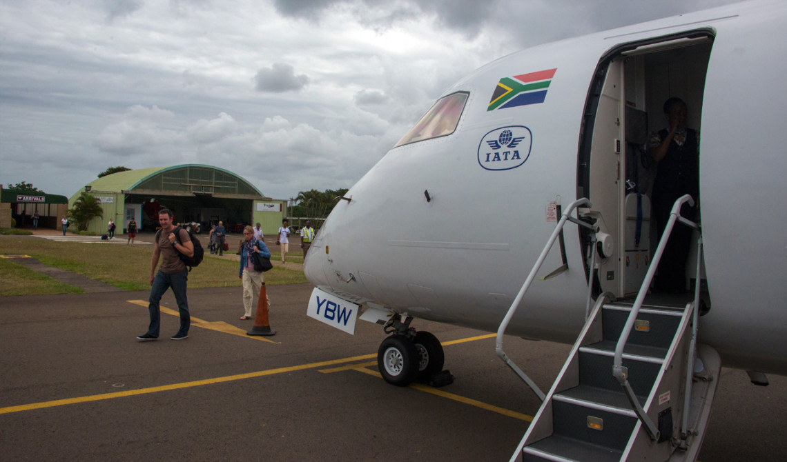 Framme med ZA Express i Port Elizabeth