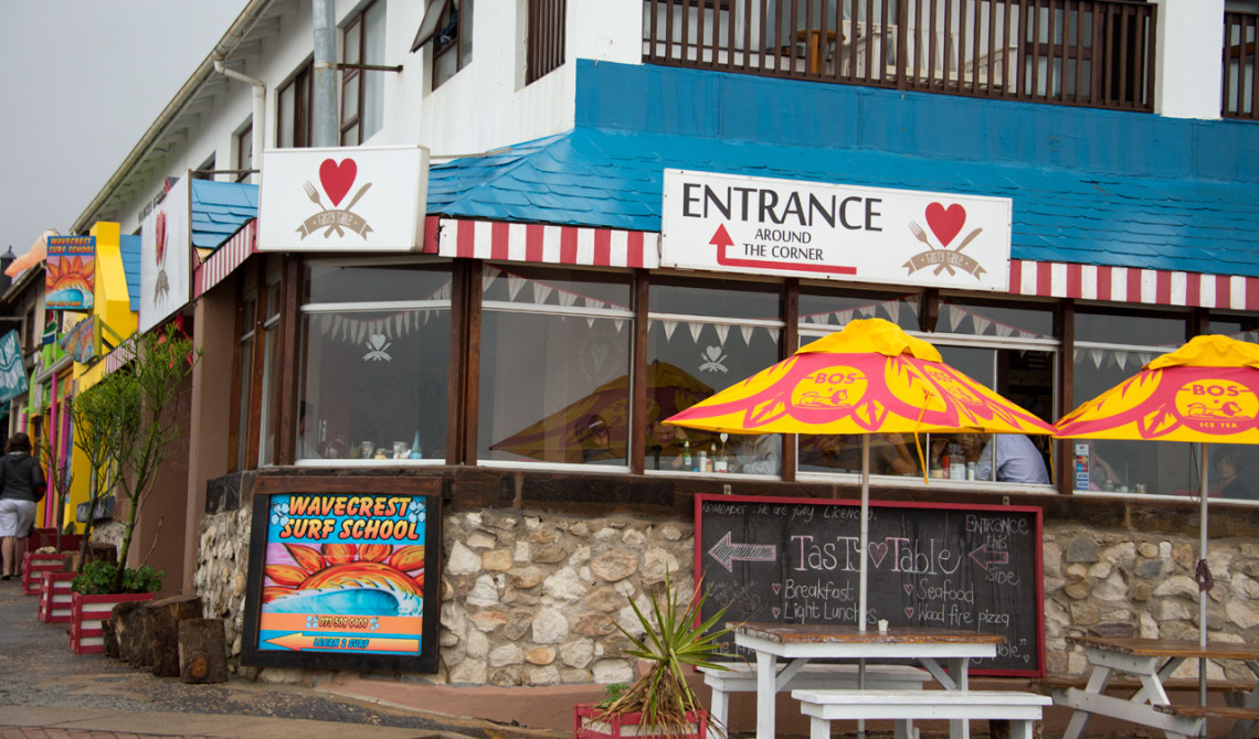 Tasty table i JeffreysBaai, Jeffreys Bay