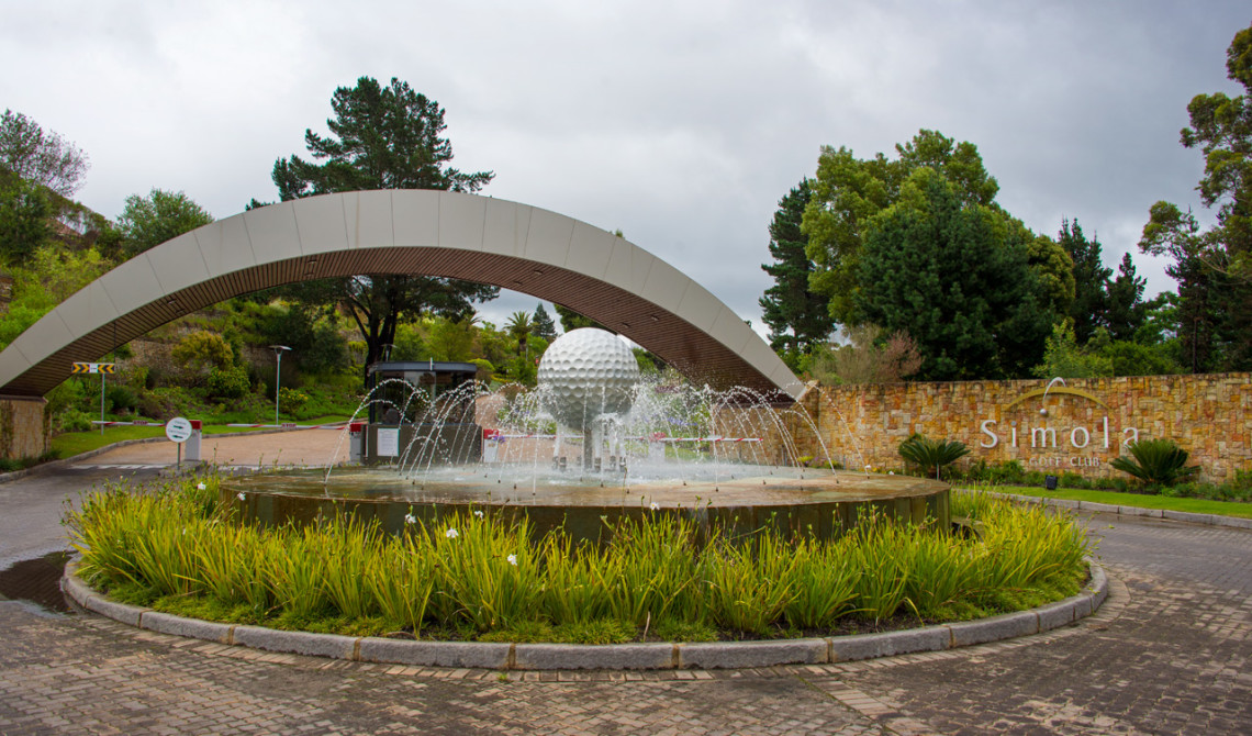 Entré till Simola Hotel Country Club & Spa, Knysna