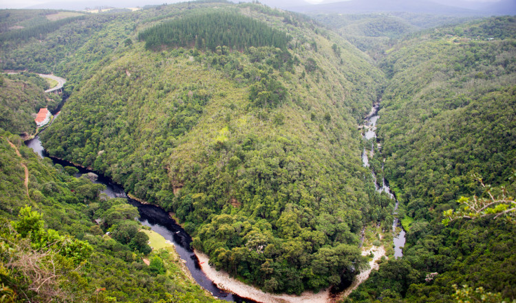 Map of Africa, Wilderness, Garden Route