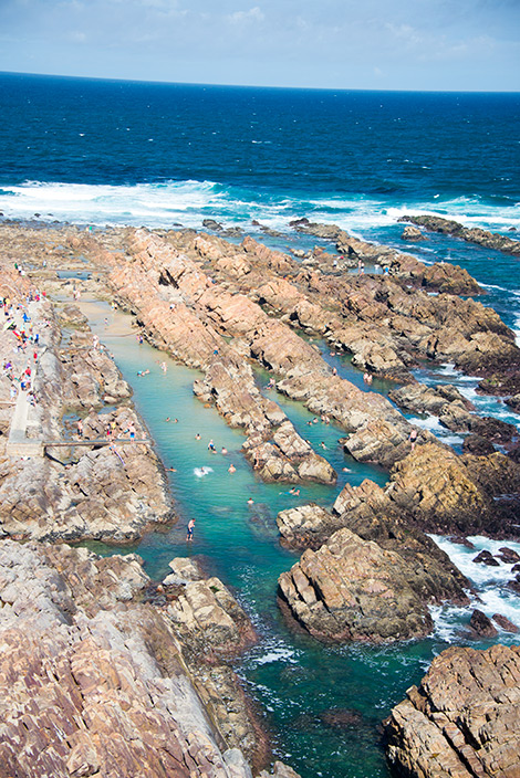 Cape St Blaize i Mossel Bay, Sydafrika