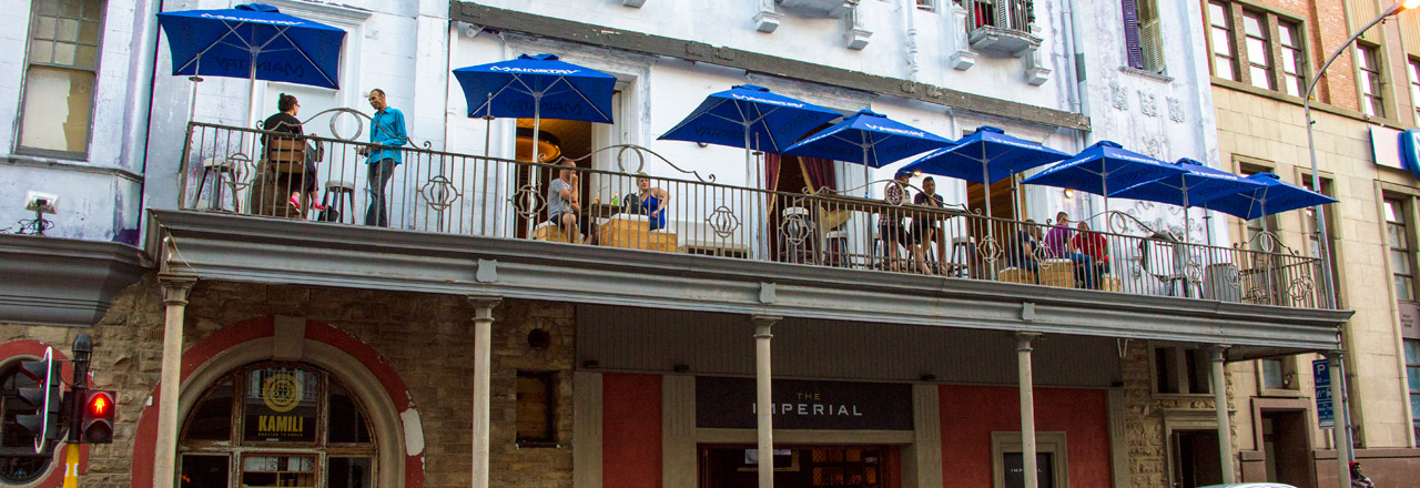 Header - Imperial Bar and Cafe, Kapstaden