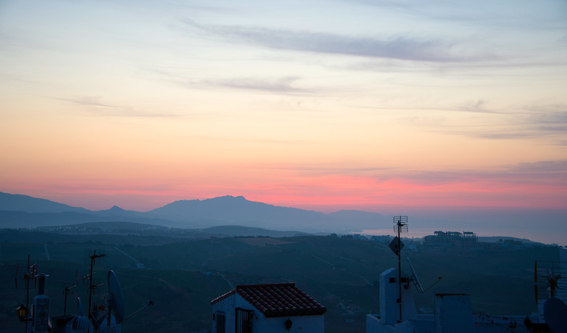 Gryning över Manilva