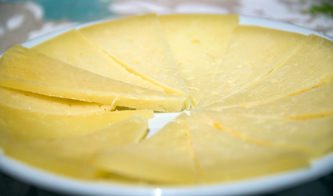 Manchego ost på Chiringuito Paco i Estepona