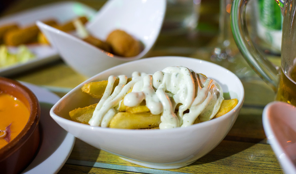 Tapas på La Taperia, Sabinillas