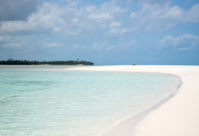 En otrolig upplevelse att besöka denna sandbank