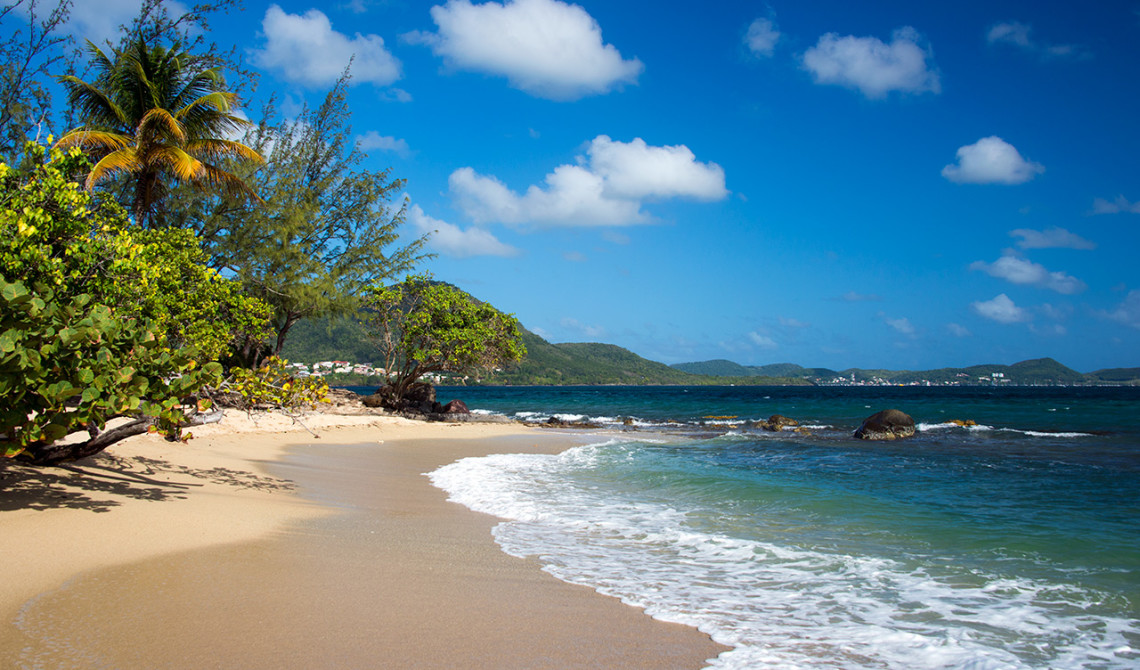 Stranden Plage de Gros Raisin, Sainte-Luce, Martinique