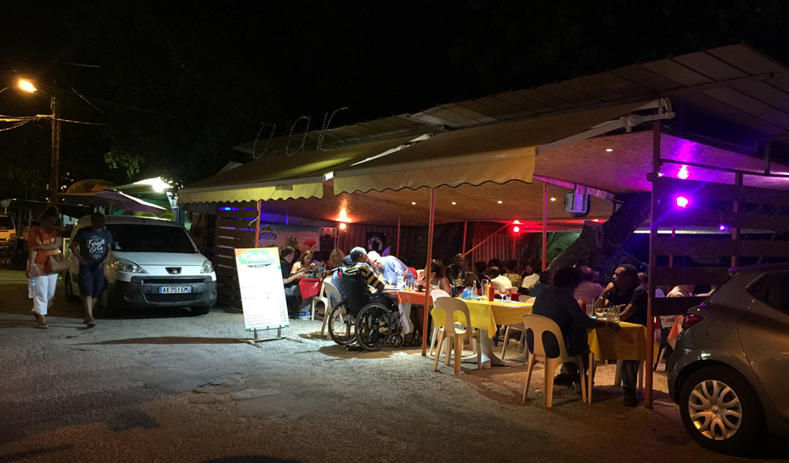 Chiche Restaurant i Sainte-Luce, Martinique
