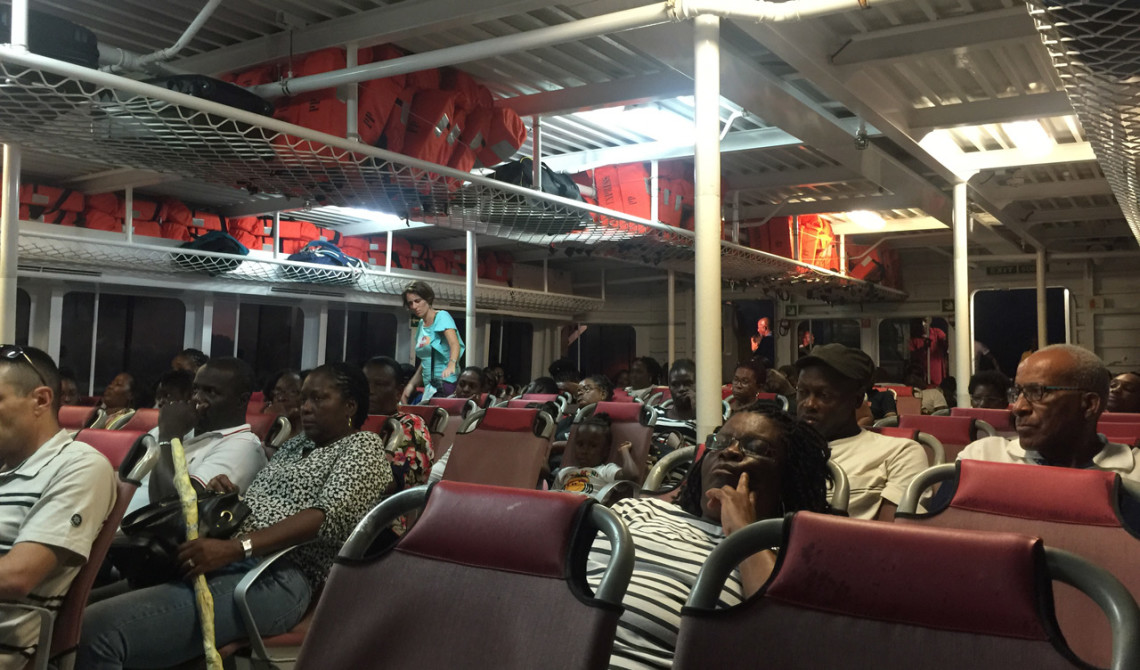 L’Express des iles mellan Martinique och Saint Lucia