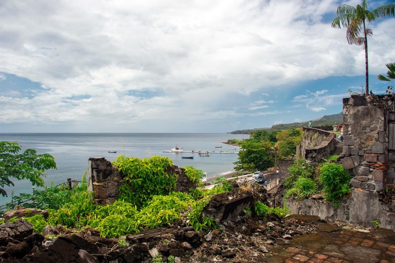 Ruiner i Saint Pierre, Martinique