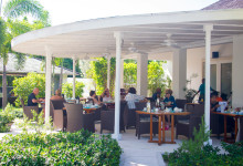 Frukostservering på West Bay Club Resort, Turks & Caicos