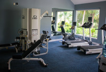 Gym på West Bay Club Resort, Turks & Caicos
