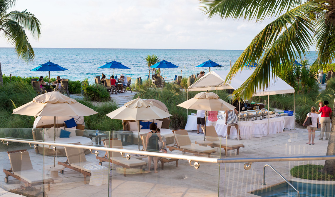 Regnig eftermiddag på Windsong Resort, Turks & Caicos