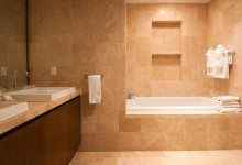 Badrum - Oceanfront Luxury One-beedrom suite, West Bay Club Resort, Turks & Caicos