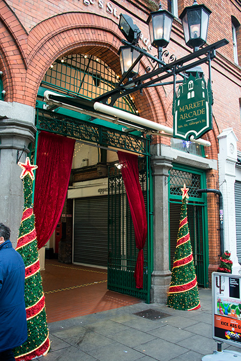 Market Arcade, inomhus marknad i Dublin