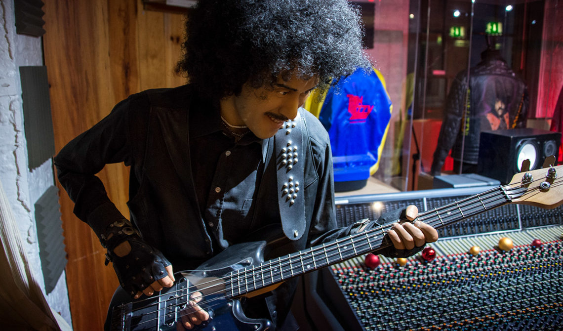 Phil Lynott hyllas på The Irish Rock n Roll Museum Experience Dublin