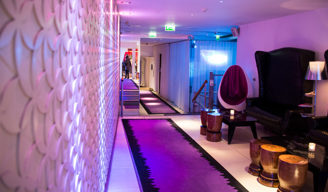 Lobbyn till the Morgan hotel i Dublin