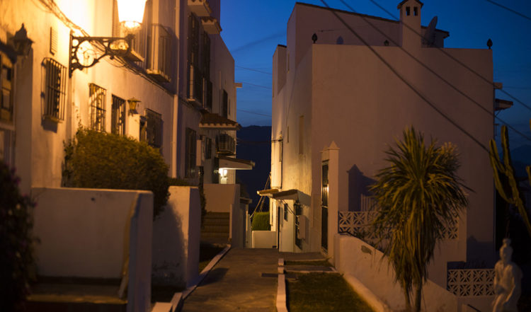 Monte Viñas kvällstid