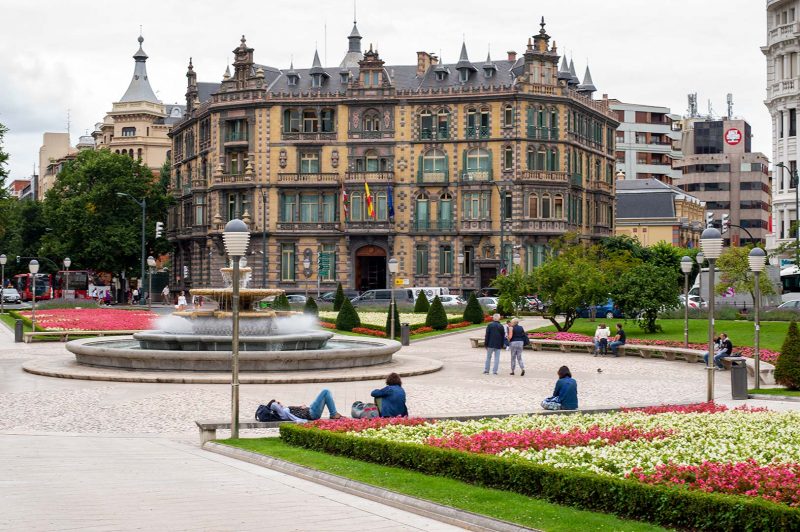 Euskadi plaza, Bilbao Spain
