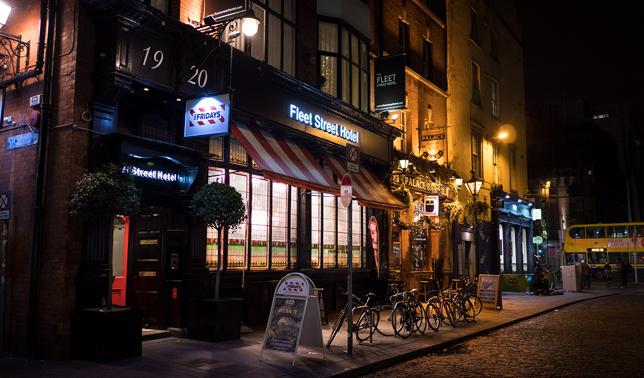 The Fleet Street Hotel i Dublin