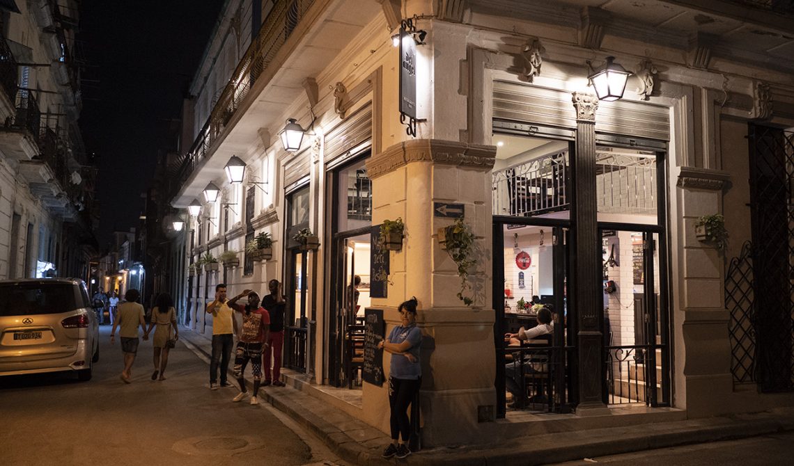 Restaurang del Angel i Havanna